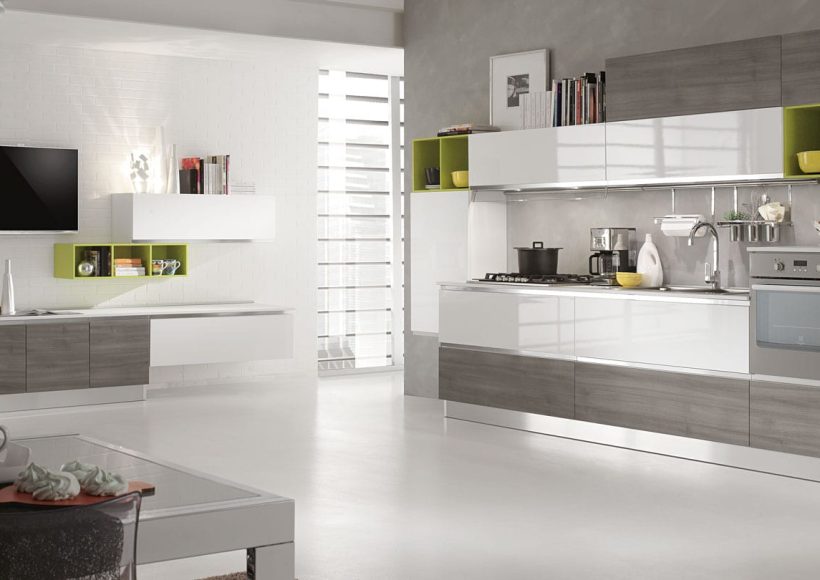 07-cucina-moderna-newmeg-tranche-argilla-bianco-lucido